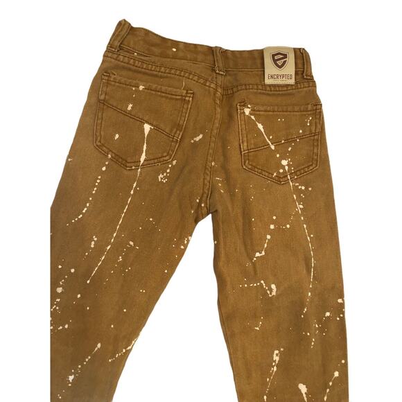 Boys Brown Distressed Jeans - Size 7 - BRAND NEW - Picture 5 of 10